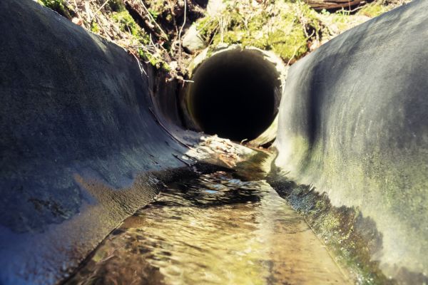Drainage Swale Installation in Fayetteville