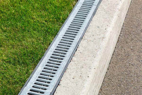Courtyard Drain Installation in Fayetteville